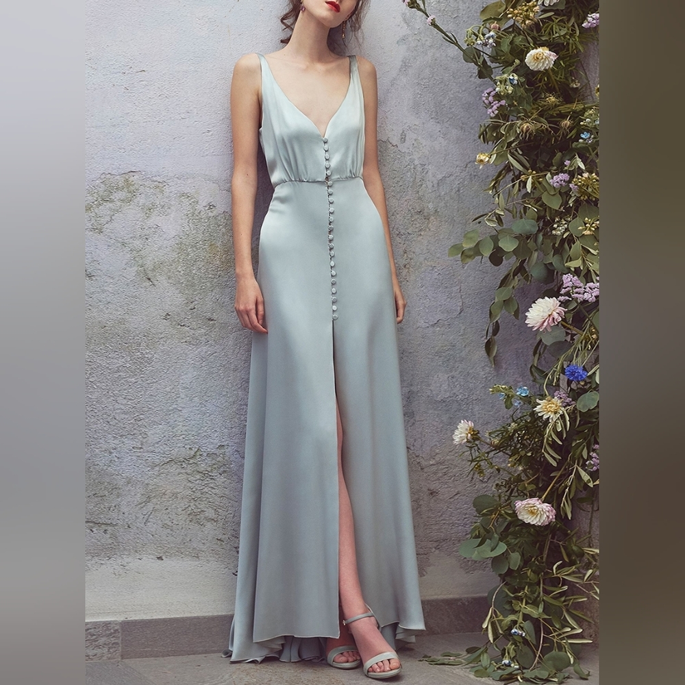 Light Blue Elegant Dress